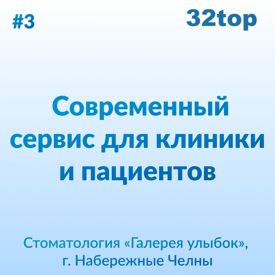 Современный сервис для клиники и пациентов